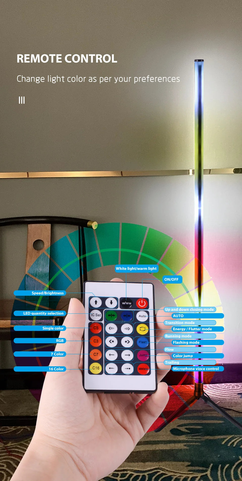 Lâmpada RGB