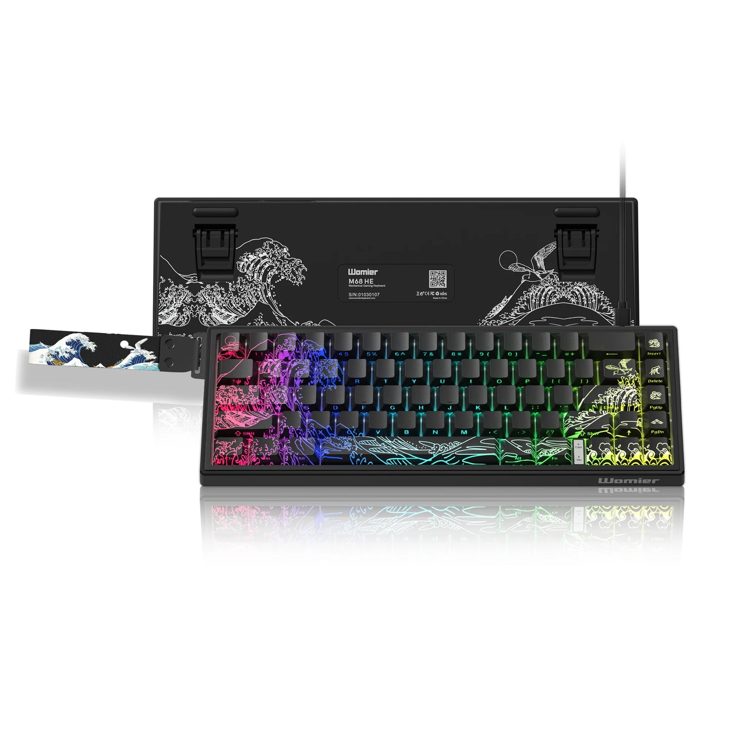 Teclado Mecânico 65% com RGB