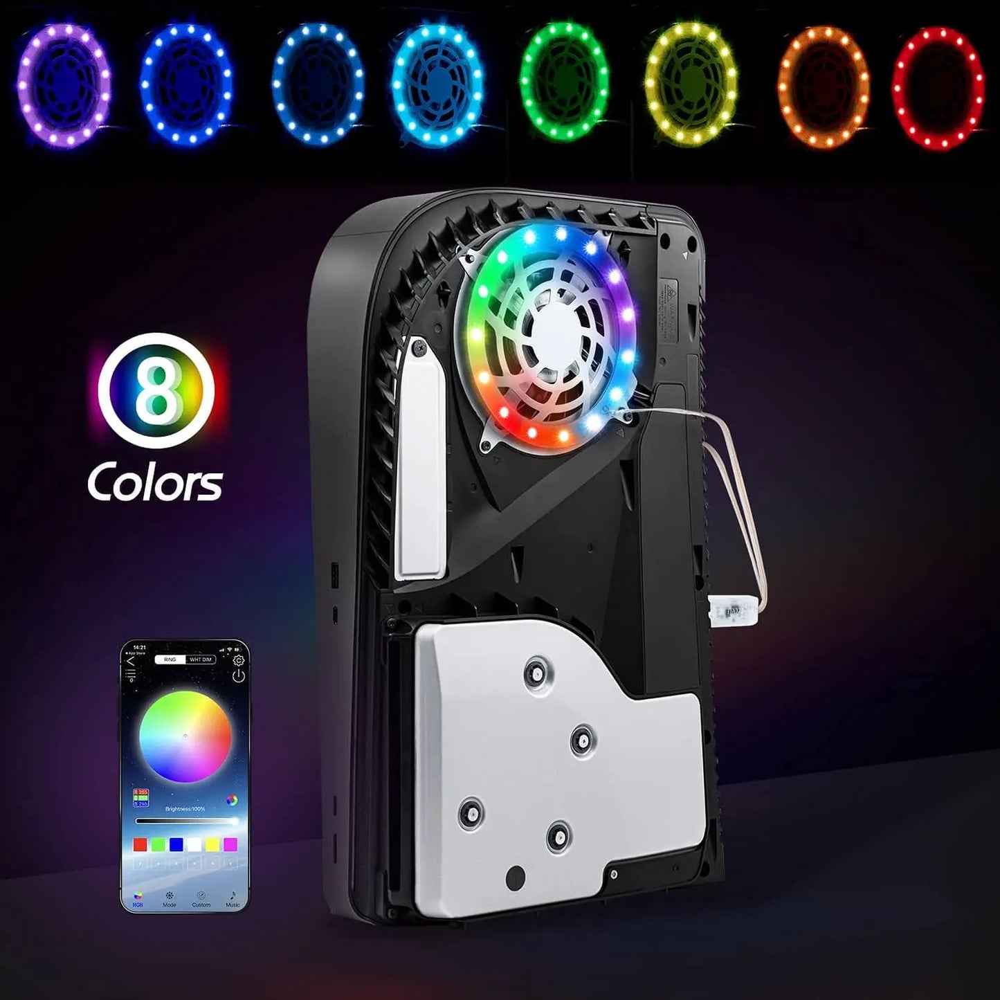 LED RGB pra PS5