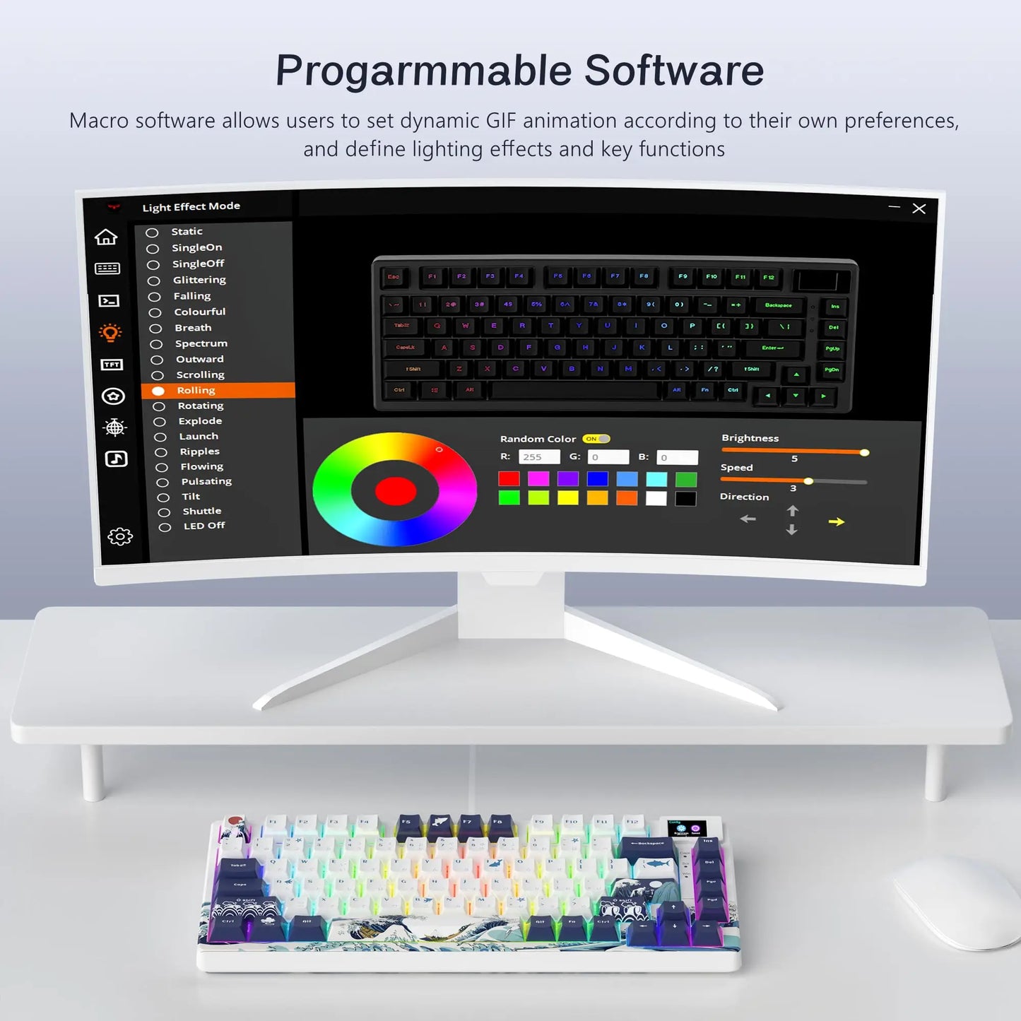 Teclado Mecânico 75%
