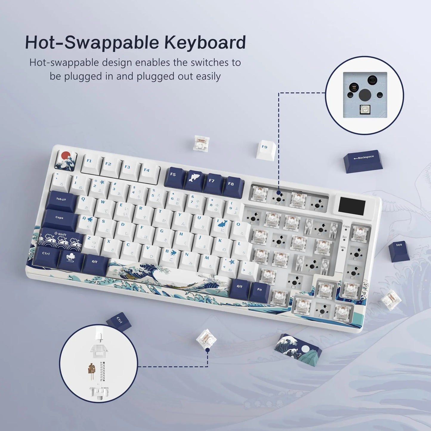 Teclado Mecânico 75%