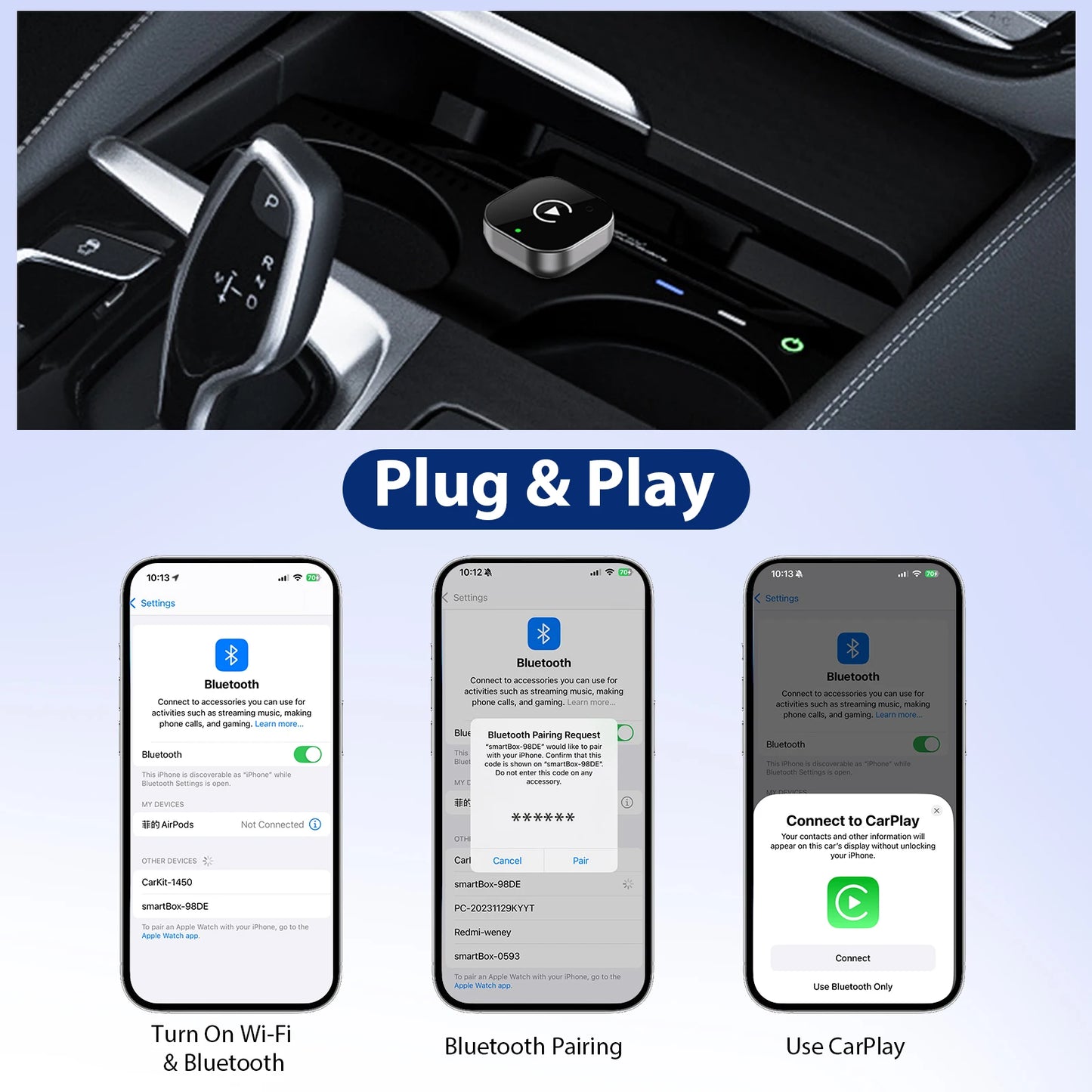Adaptador carplay