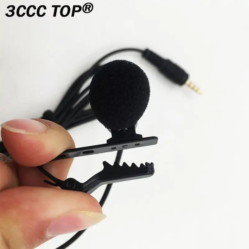 Mini Microfone Externo com Fio