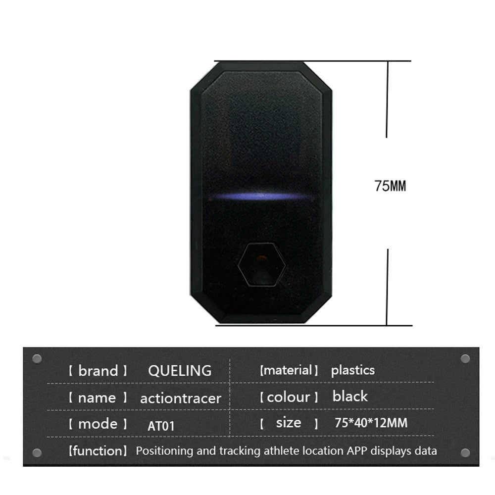 Action Tracer Futebol GPS Tracker, Mapa de Calor, Refletor, Coletes, Futebol