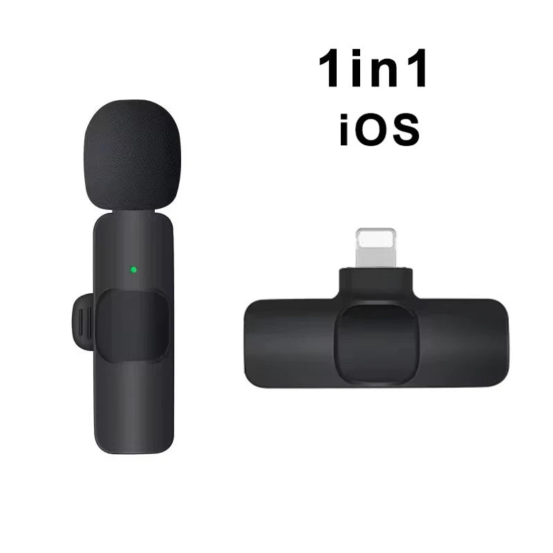Microfone de Lapela sem Fio