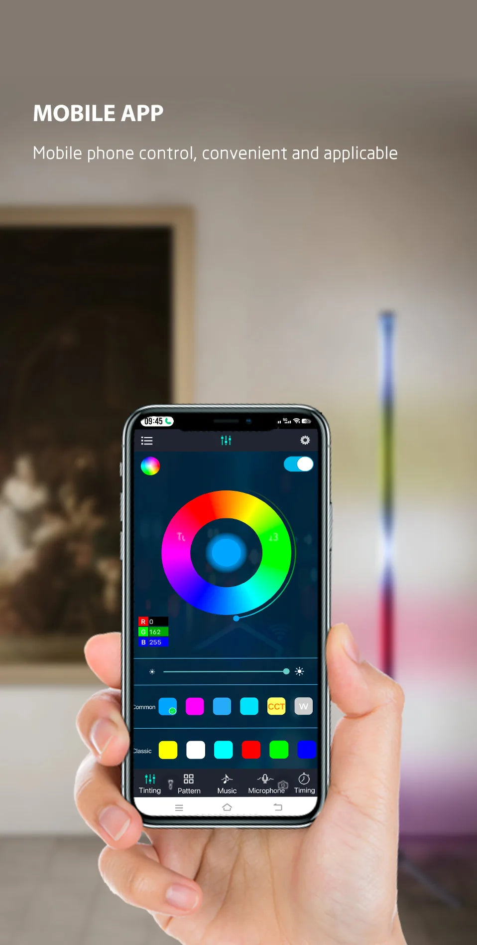 Lâmpada RGB