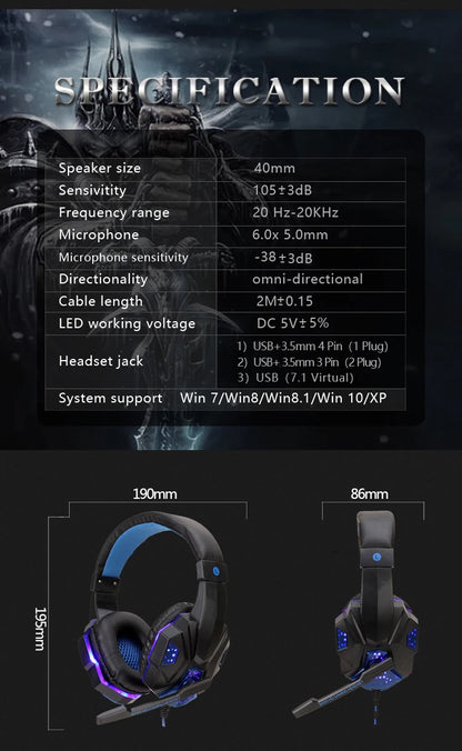 Fones Gamer