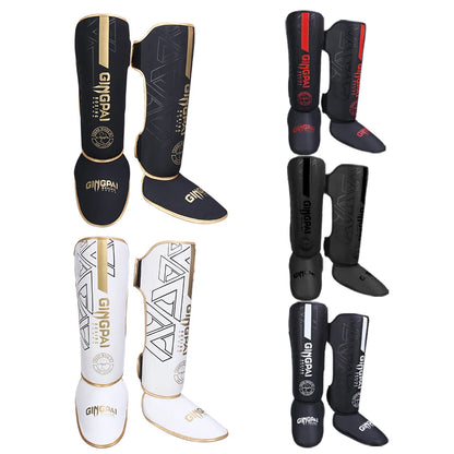 Caneleiras de Boxe de Couro