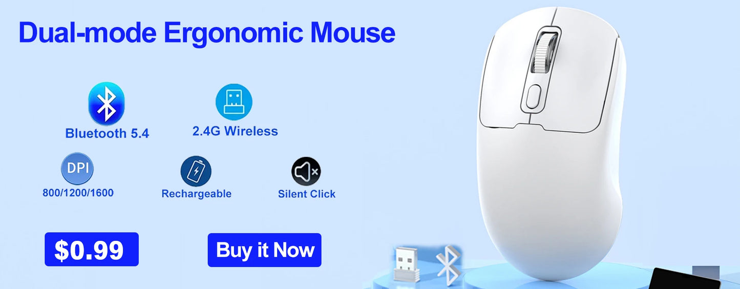 Mouse Gamer sem Fio