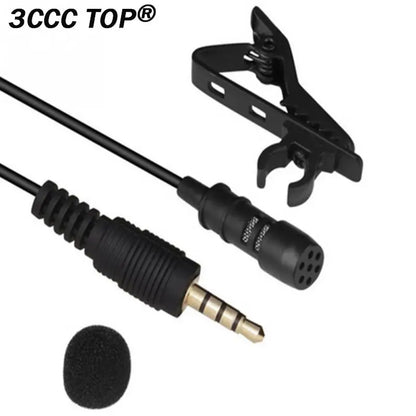 Mini Microfone Externo com Fio