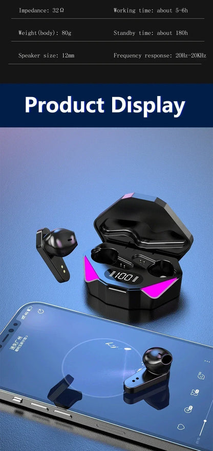 Fones de Ouvido Sem Fio (Bluetooth)