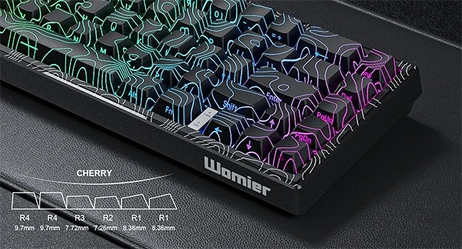 Teclado Mecânico 65% com RGB