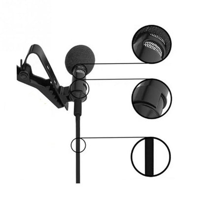 Mini Microfone Externo com Fio