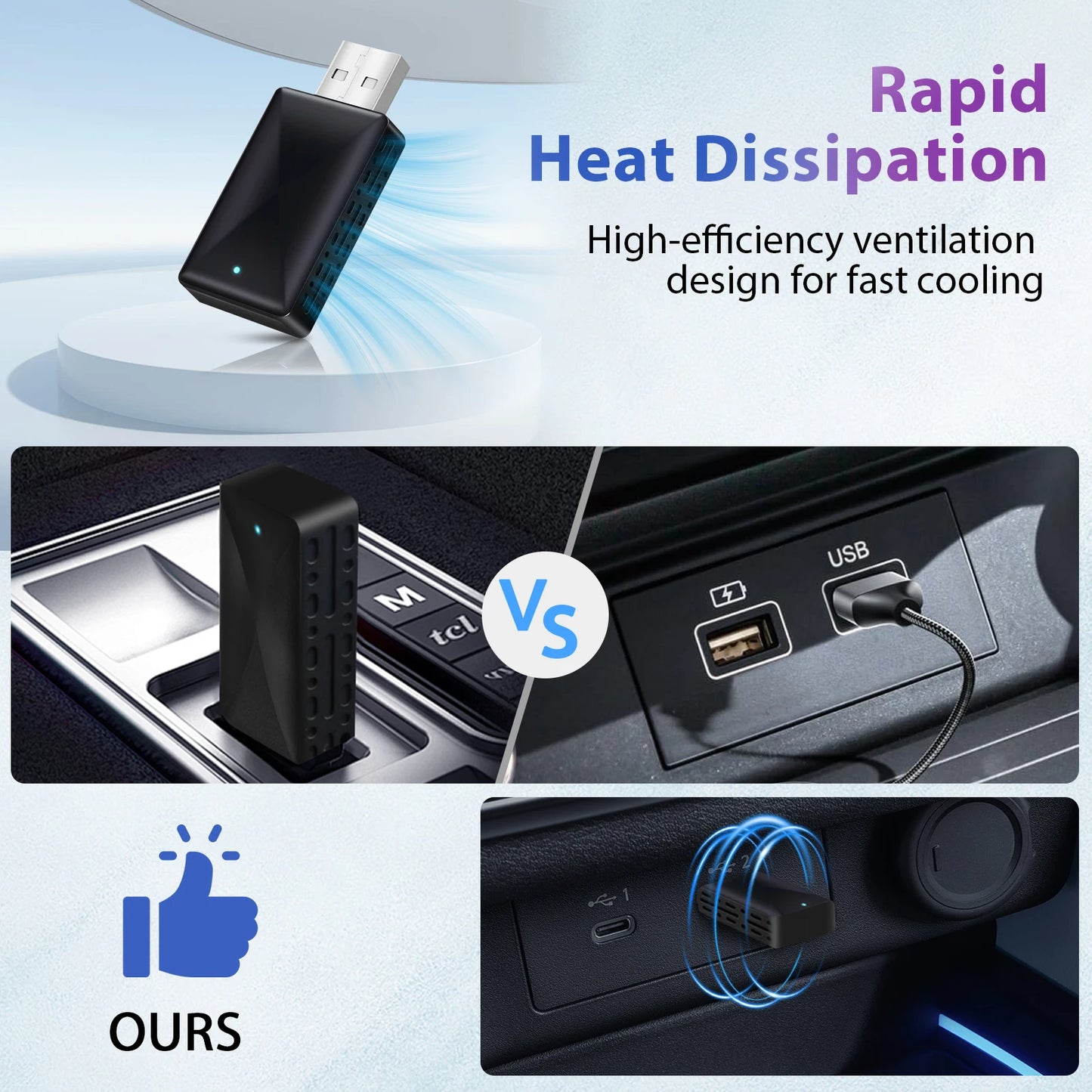 Adaptador CarPlay sem fio