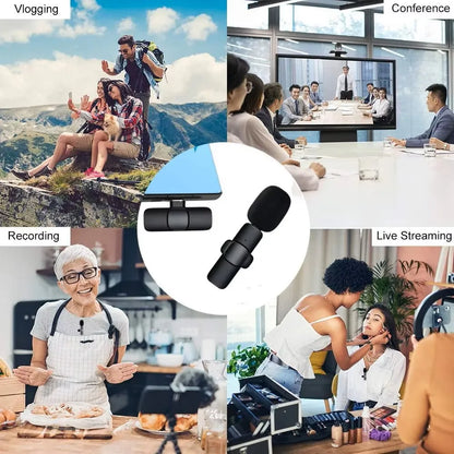 Microfone de Lapela sem Fio