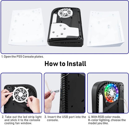 LED RGB pra PS5