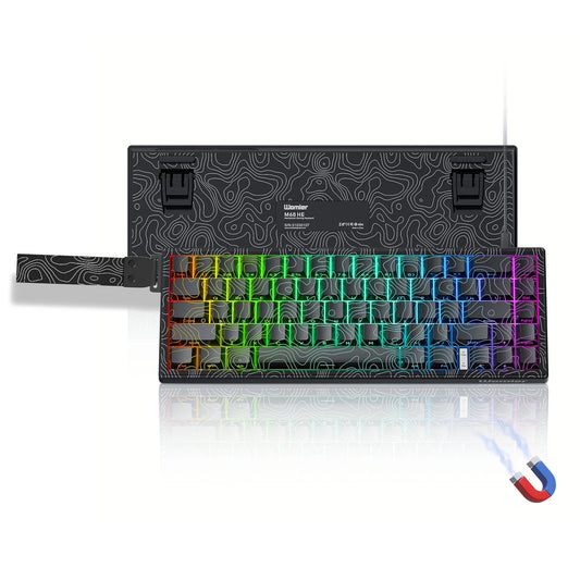 Teclado Mecânico 65% com RGB