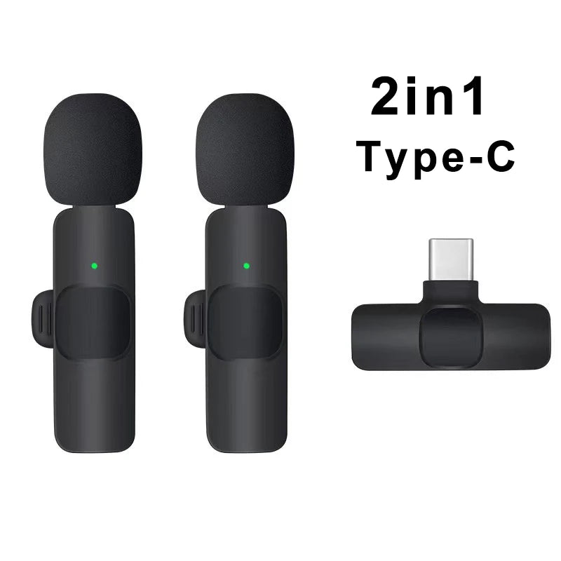 Microfone de Lapela sem Fio
