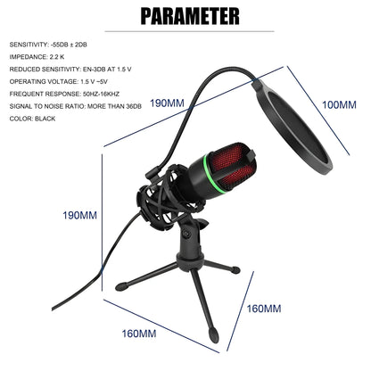Microfone RGB