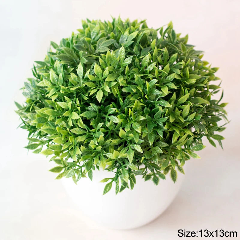 Plantas Artificiais Bonsai (Vaso Pequeno  de Árvore)