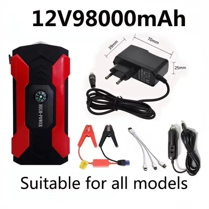 PowerBank com Cabos para Carro