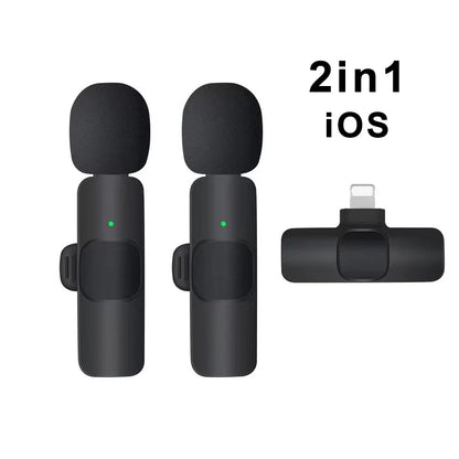 Microfone de Lapela sem Fio