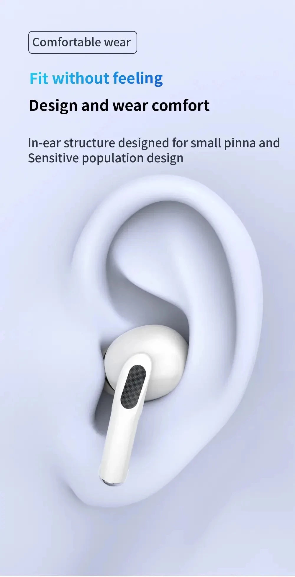 Fones de Ouvido Sem Fio (Bluetooth)