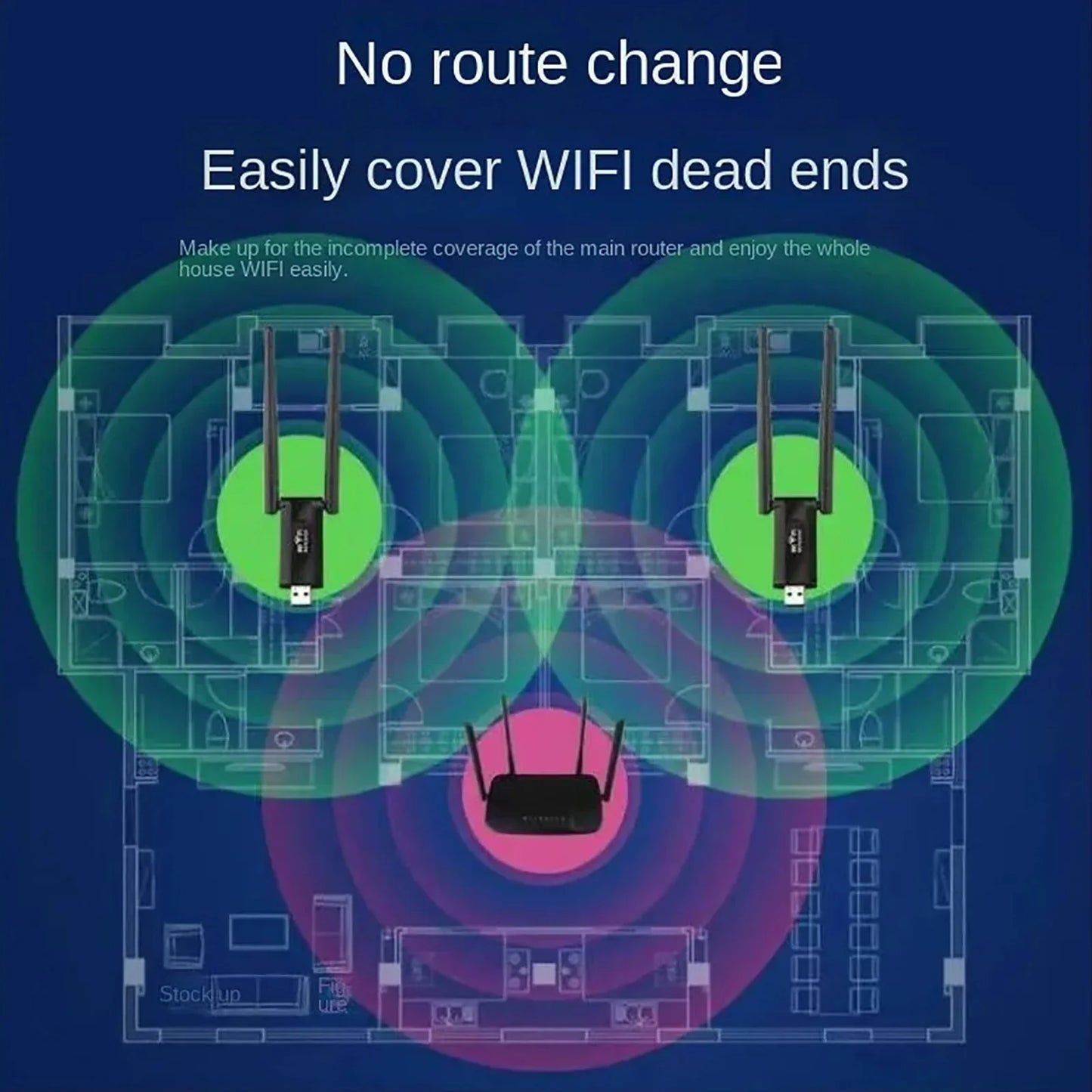 Repetidor de Wifi sem Fio