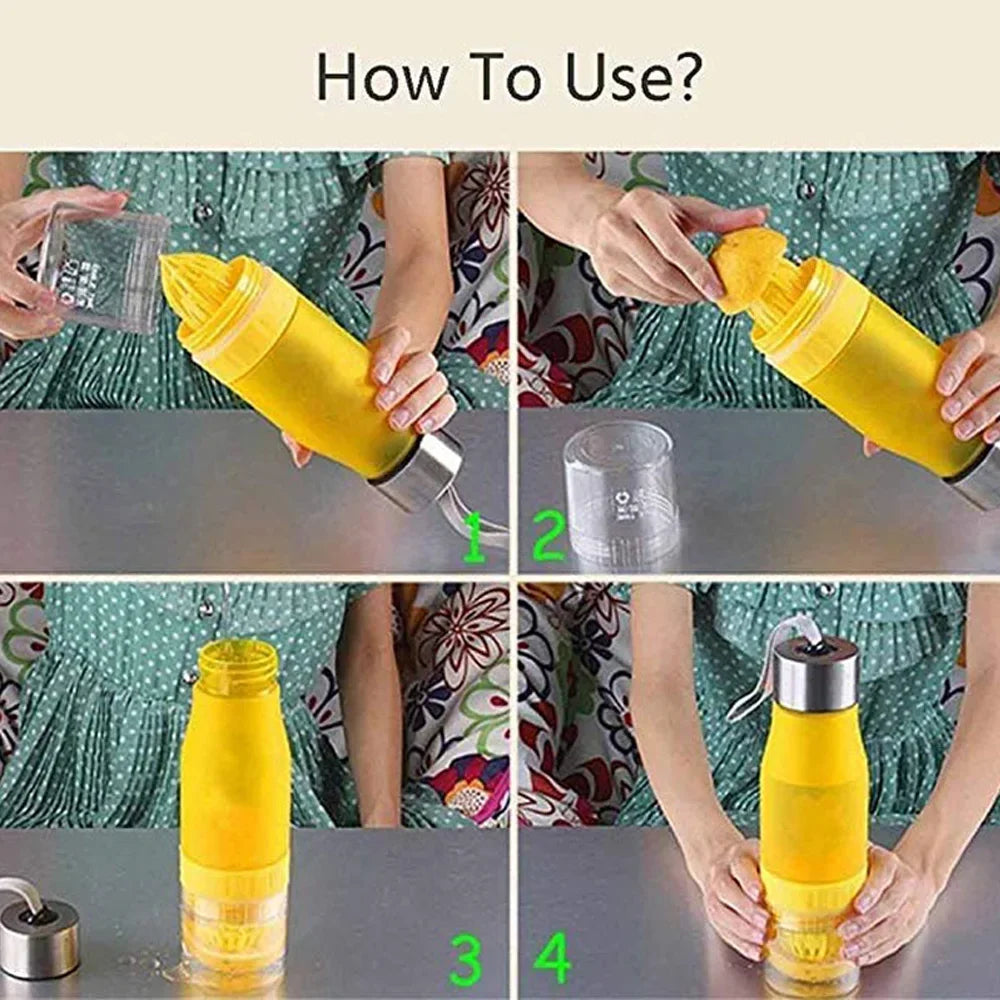 Garrafa de Água com 650ML de Capacidade