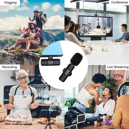 Microfone de Lapela sem Fio